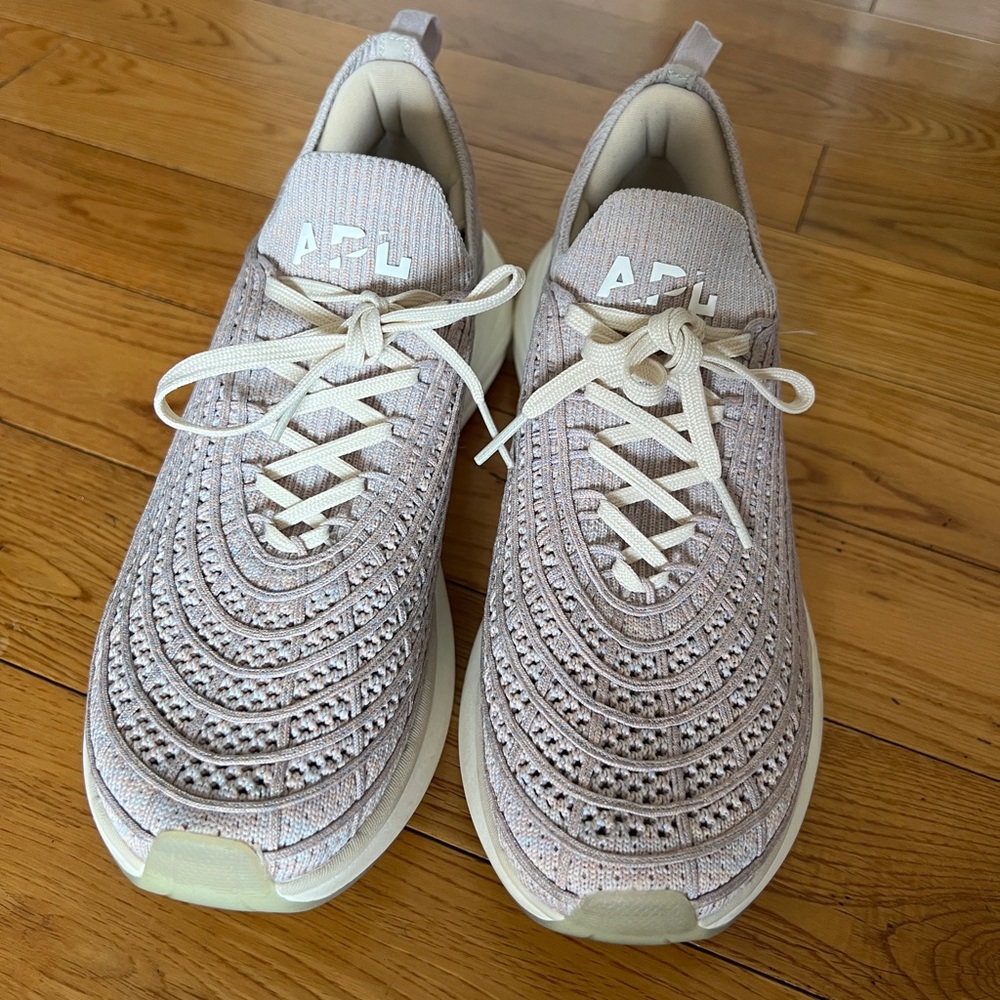 APL TechLoom Zipline size 9 - purple & cream